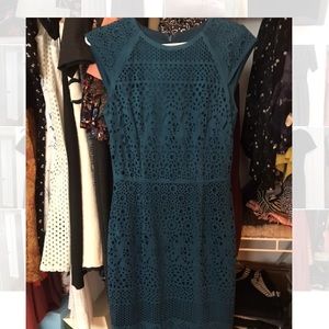 Antonio Melani laser cut sheath